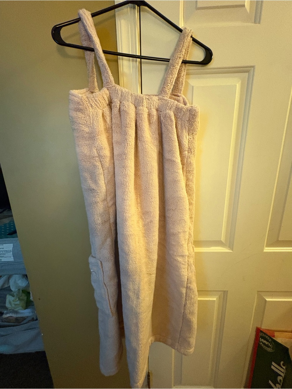 Dusty Rose Plush Dress-Luin Living Spa Dress - Picture 4 of 6